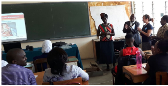 REPORTE FEBRERO: Biblioteca del Kenya Medical Training College e Información Sin Fronteras