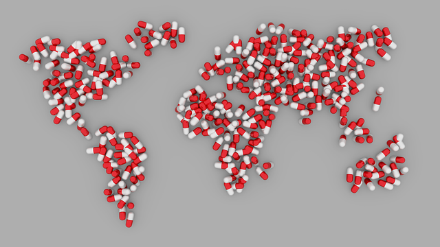 mapa mundo medicinas